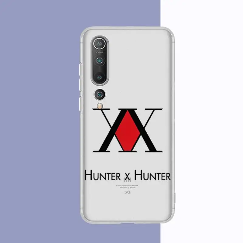 Аниме Hunter x Hunters Калъф За мобилен телефон Samsung S 20 21 22 23 за Redmi Note7 8 9 10 за Huawei P20 30 40 Прозрачен Калъф