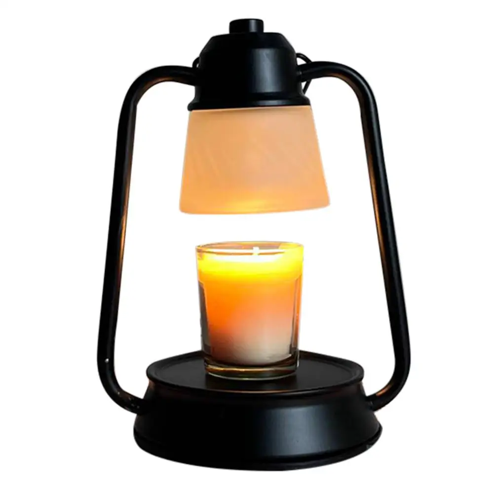 Лампата за подгряване на свещите YOUZI с 2 крушки, Керосин лампа във формата на свещ голям размер За топене на свещи отгоре надолу
