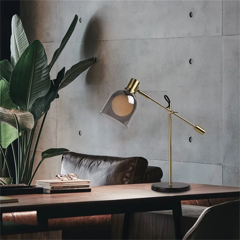 Настолна лампа ULANI Nordic Simple Postmodern Art, led десктоп осветление за домашен кабинет, декориране на спалня