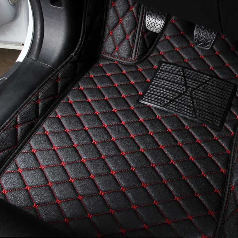Автомобилни постелки за Jaguar XF Седан 2016 2017 2018 Потребителски автоматично накладки за краката авто килим калъф