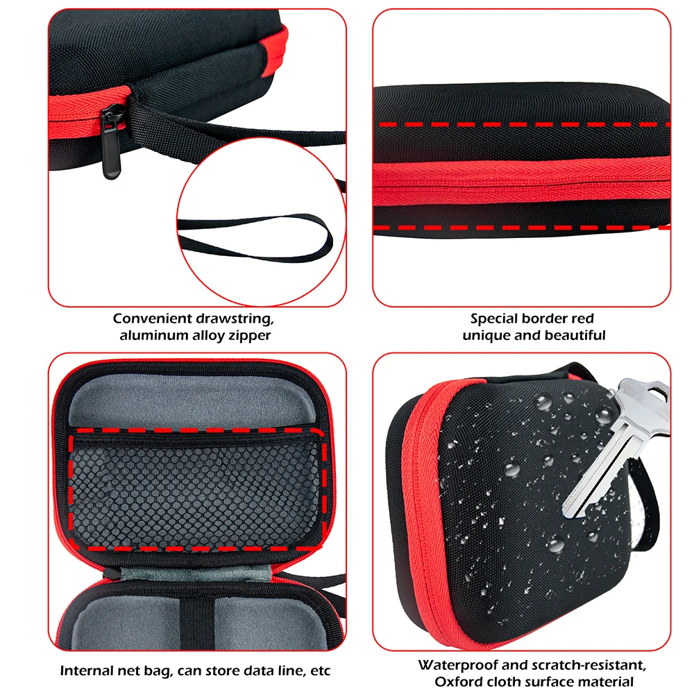 Твърди Чанти за съхранение на ЕВА за Игралната Конзола Miyoo mini Plus/RG35XX/RG353VS Преносима Кутия Игрални Автомати Пътна Чанта за Носене