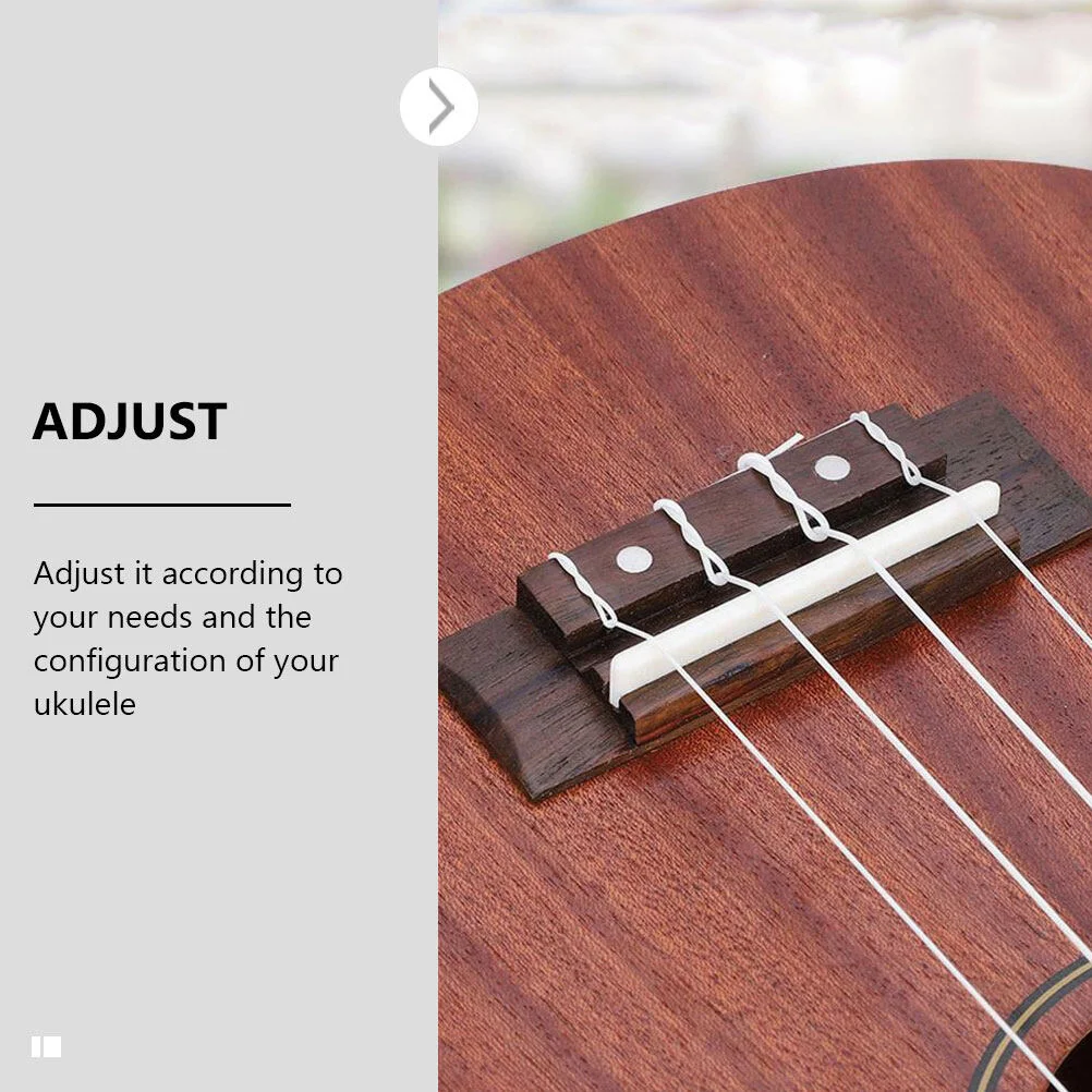 Хавайски ukulele Мост Гайка Аксесоари За ремонт на Седлото китара Дървени Резервни части