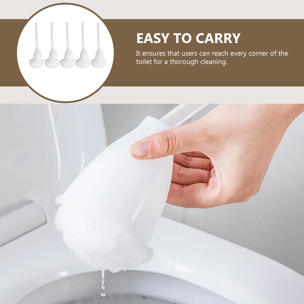 Меки Аксесоари за тоалетни Четки С обикновена Дръжка, Почистващи препарати, Здрава почистване на Бани