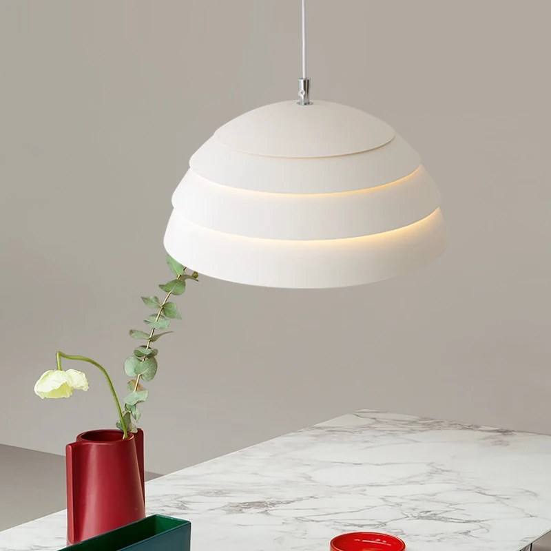 Lampu Ruang Makan Minimalis Lampu Belajar Desainer Modern Sederhana Lampu Gantung Kecil Jaring Merah Lampu Dapur Bar Meja Baru