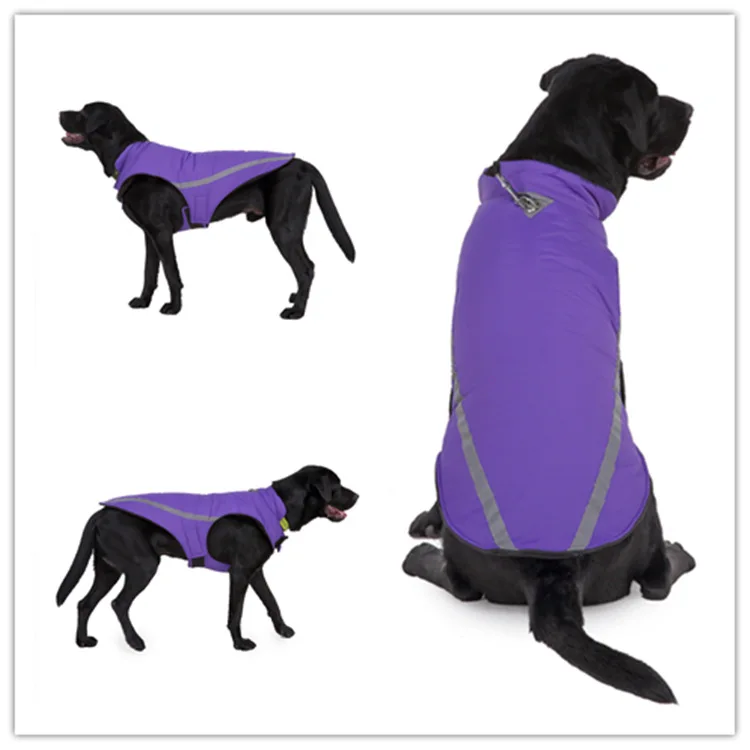 Яке за кучета, Светоотражающая зимно топло облекло за домашни любимци, Водоустойчив руното яке за кучета със средни размери, жилетка за кучета, аксесоари, за кучета