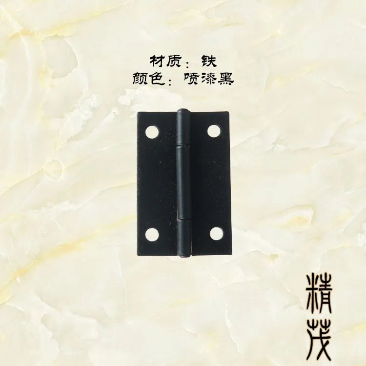 Профили Новата подарък кутия в китайски стил с 1,5-инчов тръба на шарнирна връзка, която е боядисана в черно калай опаковката 38*24 мм
