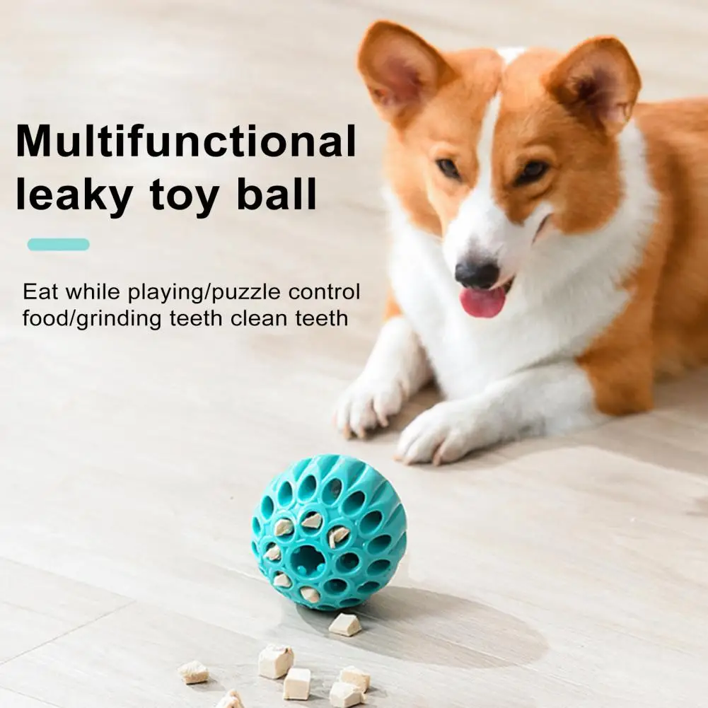 Выдолбленная порест играчка за кучета, играчки топка за здравословно хранене, лечение, устойчиво на укусам за малките, за получаване на храна