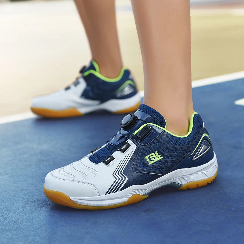 Обувки за бадминтон, Мъже, Спортни обувки за пинг-понг, лека удобна нескользящая обувки за тренировки по тенис на маса, Градинска тенис обувки, Дамски обувки 36-45