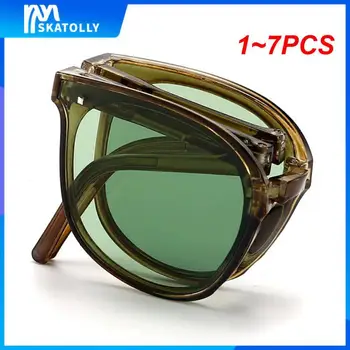 1-7 бр., слънчеви очила Oculos De Sol UV400, Женски реколта метални огледално Класически Vintage слънчеви очила, Дамски Вело