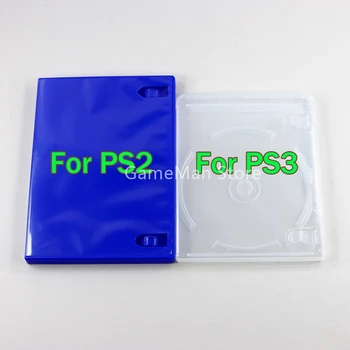10 бр. Кутия за съхранение на CD / DVD Дискове за PlayStation, PS2 PS3 Игри на диск Защитен калъф