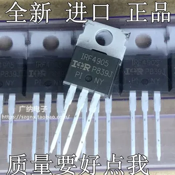 10шт IRF4905PBF Полеви транзистор с P-Канален MOS 4905 Нов И оригинален 55V 74A TO-220 IRF4905