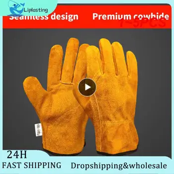 1~5PCS Sheepskin Gloves Riding Driving Motocycle ръкавици кожени Golf Glove работни ръкавици Кожени Мъжки Working ръкавици