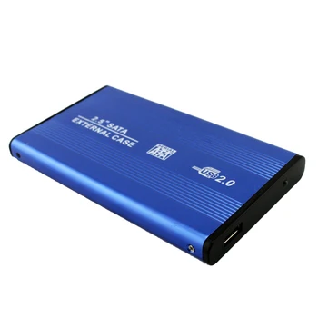 2,5-Инчов USB 2.0 SATA Външния Мобилен Твърд диск с Корпус От алуминиева Сплав