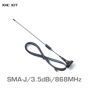 2 бр./лот 868 Mhz Uhf Издънка Антена, 3,5 дБи с висок коефициент на усилване на TX868-XPL-100 SMA Ненасочена Антена WiFi за Безжичен модул