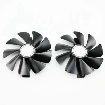 2 елемента на Вентилатора за Охлаждане на Видеокартата Sapphire Radeon RX 470 480 580 570 За Слот на Видеокартата NITRO Mining Edition RX580 RX480