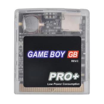 2750 игри в едно OS V4 EDGB Потребителски игра касета за Gameboy-DMG GB GBA Игра конзола версия Энергосберегающая