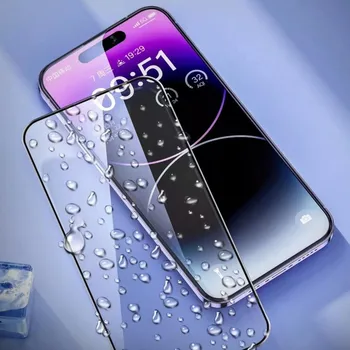 3ШТ Закалено стъкло с високо съдържание на алуминий за iPhone 11 12 13 14 Pro XR XS X Max защитно фолио за екран за iPhone Pro Max Mini 7 8 6 Plus 6S