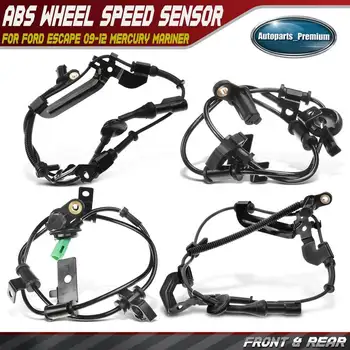4x Сензор на скоростта на въртене на преден и заден колелата ABS за Ford Escape 2009-2012 Mercury Mariner