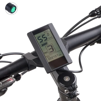 Bafang C965 LCD дисплей Индикатор за Скоростта на Преобразуване на Электровелосипеда Среднемоторный Мотор-хъб BBS01B BBS02B 36 и 48 750 W Комплекти За свободни стаи