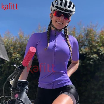 Kafitt/ Нов Модерен Женски костюм под наем за Велоспорта, Улично Професионални Велосипеди костюм, Костюм за шоссейной екипи, Униформи, Комплект костюми