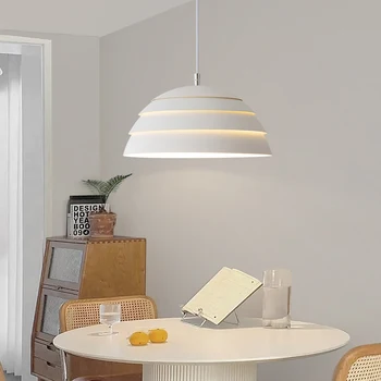 Lampu Ruang Makan Minimalis Lampu Belajar Desainer Modern Sederhana Lampu Gantung Kecil Jaring Merah Lampu Dapur Bar Meja Baru