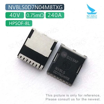 NVBLS0D7N04M8TXG Спецификация Услуги по електронен компонент MOSFET N-Канален транзистор 40V 240A 8HPS, нов и оригинален