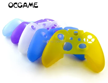 OCGAME 20 бр/лот, 10 цвята, мек Силиконов калъф, гумен защитен кожен калъф за контролера на Microsoft Xbox one