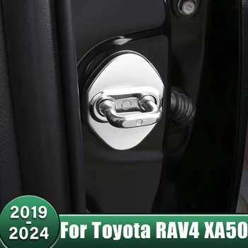 Авто Автоматично Заключване на вратите с Катарама, Вътрешна Защита От Ръжда, Аксесоари За Toyota RAV4 XA50 2019 2020 2021 2022 2023 2024 RAV 4 Hybrid