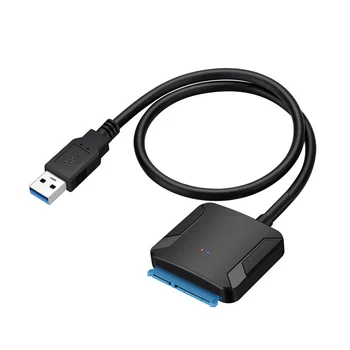Адаптер, SATA, USB, кабел USB 3.0 Sata 3 за твърд диск 2.5 инча 3,5 инча