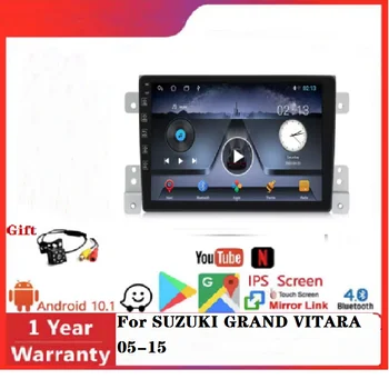 Андроид 10 8 4 Core + 64G Carplay 4G LTE Авто Аудио Стерео Радио DVD Видео плейър За SUZUKI GRAND VITARA 05-15 WIFI GPS
