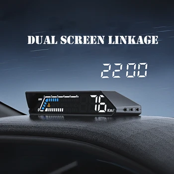 Двоен екран на дисплея S100 OBD Многофункционален автомобилен уред За контрол на температурата на Трансмисионния масла автоаксесоари