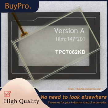 Дигитайзер За TPC7062DW/TPC7062KD/PC7062KW/TPC7063E Защитно Фолио Сензорен екран Стъклен Панел с LCD дисплей