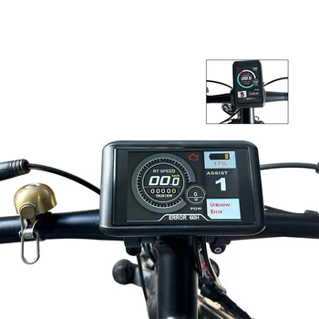Електрически Велосипед TFT-UKC1 Цветен дисплей 36V48V60V72V е Съвместим с 52V За Ebike 3,5-Инчов TFT-дисплей Ebike Speedmeter