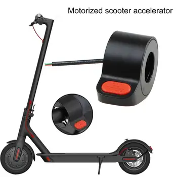 Електрически скутер с дроселовата клапа за палеца, Нескользящая Лесна инсталация, Регулатор на скоростта, сервоусилвател на педала на газта, за Xiaomi E-scooter Pro/Pro2