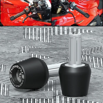За Ducati Scrambler 1100 2018-2023, Краищата на кормилото на мотоциклета, Мъничета за Писалки, анти-вибрационни мъничета-плъзгачи