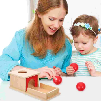 Играчки за малки деца е Кутия на Учебни помагала, Играчки, Играчки за ранно образование на Детски Образователни Играчки, Образователни Детски Дървени Детски Многократна употреба