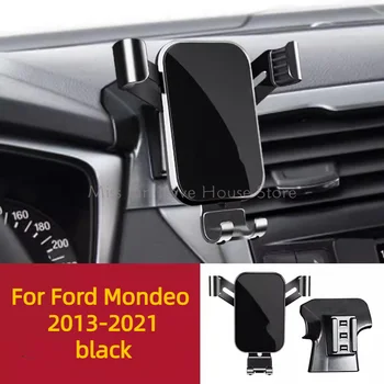 Кола за мобилен телефон за Ford Mondeo 2013-2023, Въртящи се на 360 градуса GPS Специално за монтиране, Навигация скоба, Аксесоари
