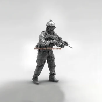 Комплекти фигури от смола 1/16 GK, военна тема, в разглобено формата и неокрашенный, 403C