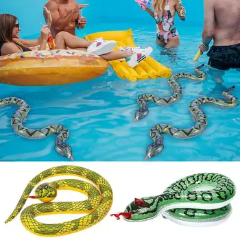 Надуваема Змия, Фалшива Змия, Плувки за басейн с животни, Надуваеми Змии За моделиране на градински басейни, Надуваеми Змия, Хитър водни играчки