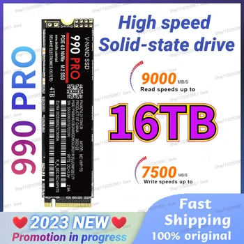 Нов 8 TB SSD M2 NVME 4 TB 500 GB 990 EVO Plus 2 TB, Вътрешен твърд диск 1 TB hdd Твърд диск 970 PRO M. 2 2 TB за преносими КОМПЮТРИ PS5
