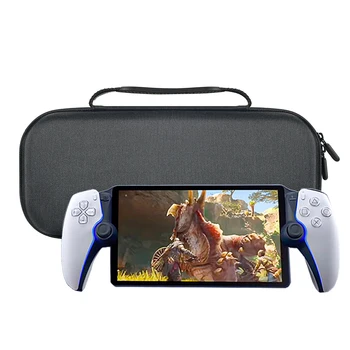 Нов Твърд EVA Преносим Калъф за носене, устойчив на удари защитен пътен куфар, чанта за съхранение на PlayStation Portal Remote Player