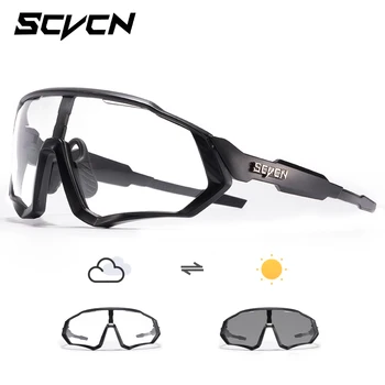 Нови Велосипедни очила, фотохромичните мъжки женски UV400, Очила за колоездене на открито, МТБ, Слънчеви очила, за планински Велосипед, Велосипедни очила