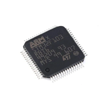 Оригинален автентичен STM32F103RBT6 LQFP-64, ARM Cortex-M3 е с 32-битов микроконтролер MCU