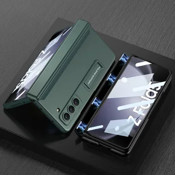 Оригинален Калъф GKK За Samsung Galaxy Z Fold 5 с Магнитна линия, Пълна Защита От Предната Стъклена Поставка, Твърд калъф За Z Fold5