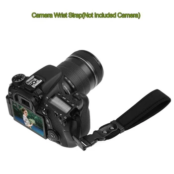 Преносим Лента за захващане за китката Быстроразъемный Гривна за фотоапарат Удобен Ремък за фотоапарат Canon/Nikon/Sony Fujifilm DSLR Camera