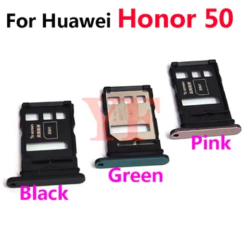 Притежателят на тавата за sim-карти Huawei Honor 50 60 Pro Lite SE X50i Притежателя на слота за СИМ-карта Гнездо за адаптер за Резервни части