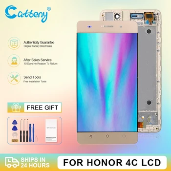 Продажба на едро За Huawei G Play Mini Lcd Сензорен Панел Дигитайзер В Събирането на CHM U01 Екран За Честта 4C Дисплей С Рамка Безплатна Доставка