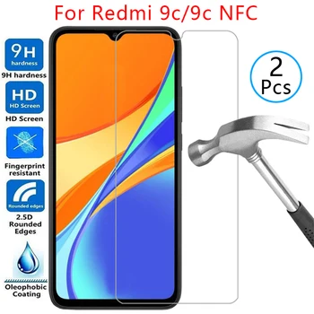 протектор на екрана от закалено стъкло за xiaomi redmi 9c nfc case калъф за ksiomi redmi9c 9 c c9 6.53 защитен калъф за вашия телефон readmi9c