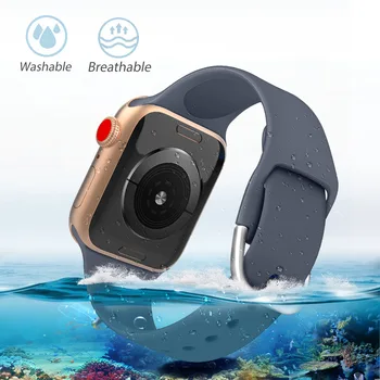 Силиконов ремък за Apple Watch smart watch гривна За iwatch 6 5 4 3 SE iWatch Ultra 49 мм