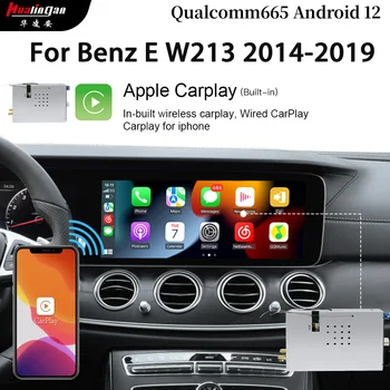 Съдържание на пакета, за да Benz E W213 2016-2019 MBUX Carplay box Android box AI Carplay Youtube 4G Wifi Carplay на цял екран NTG5.5